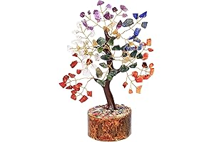 Chakra Tree - Fostering Harmony and Tranquility with Vibrant Crystal Decor