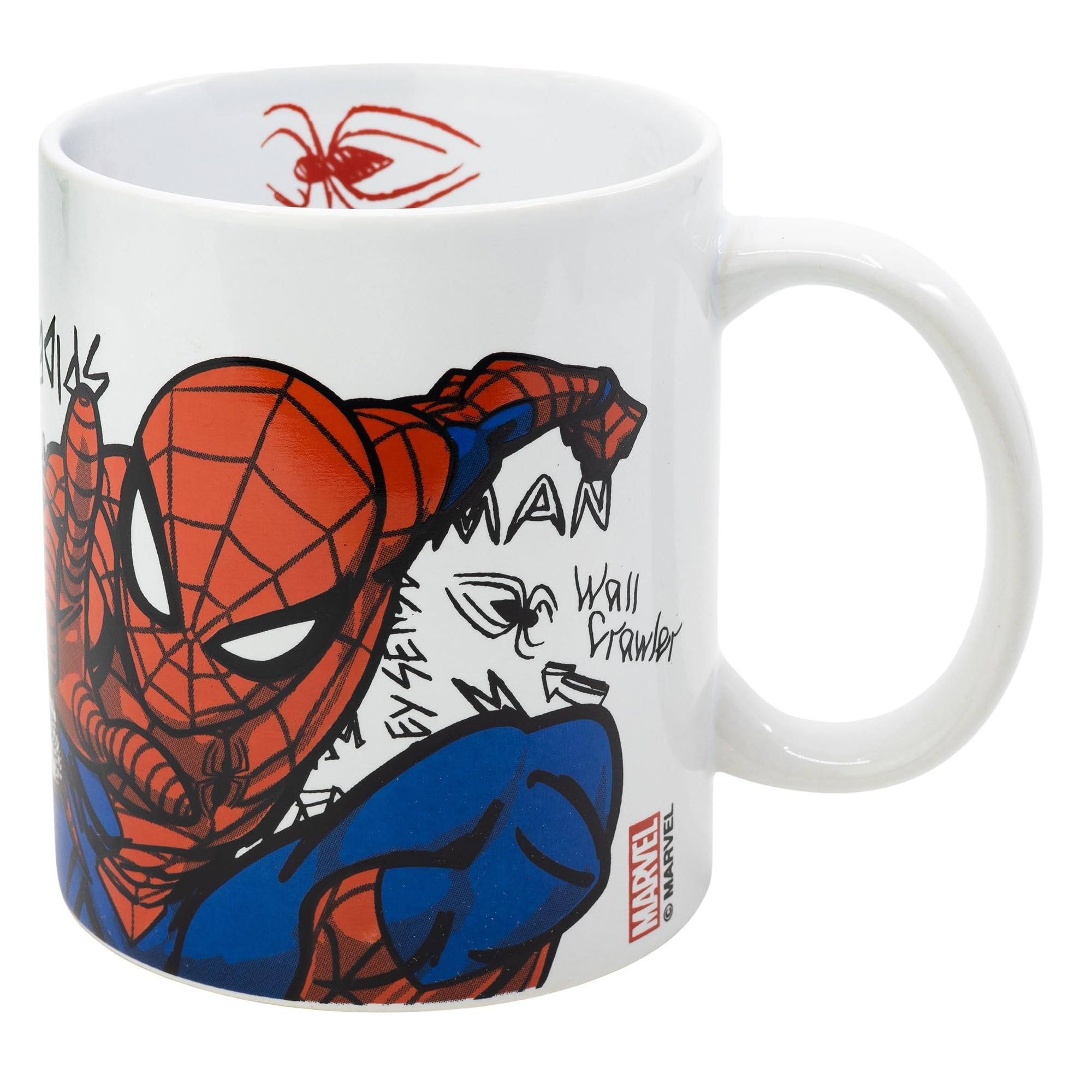 STOR Ceramic Mug 325 ML | Spiderman Urban Web