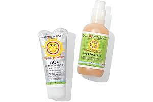 California Baby Bug Spray Sunscreen: Unscented Protection for Sensitive Skin