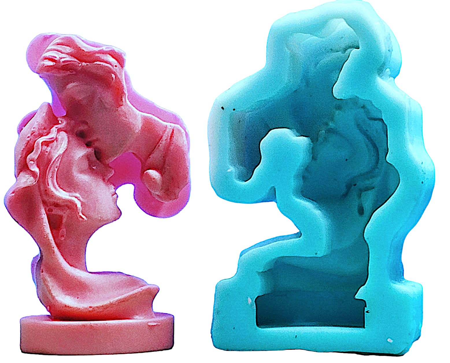 AUG_ Valentine Wedding Couple Lover's Romance Kissing Making Love Fondant 3D Flexible and Reusable Silicone Mold-image-35