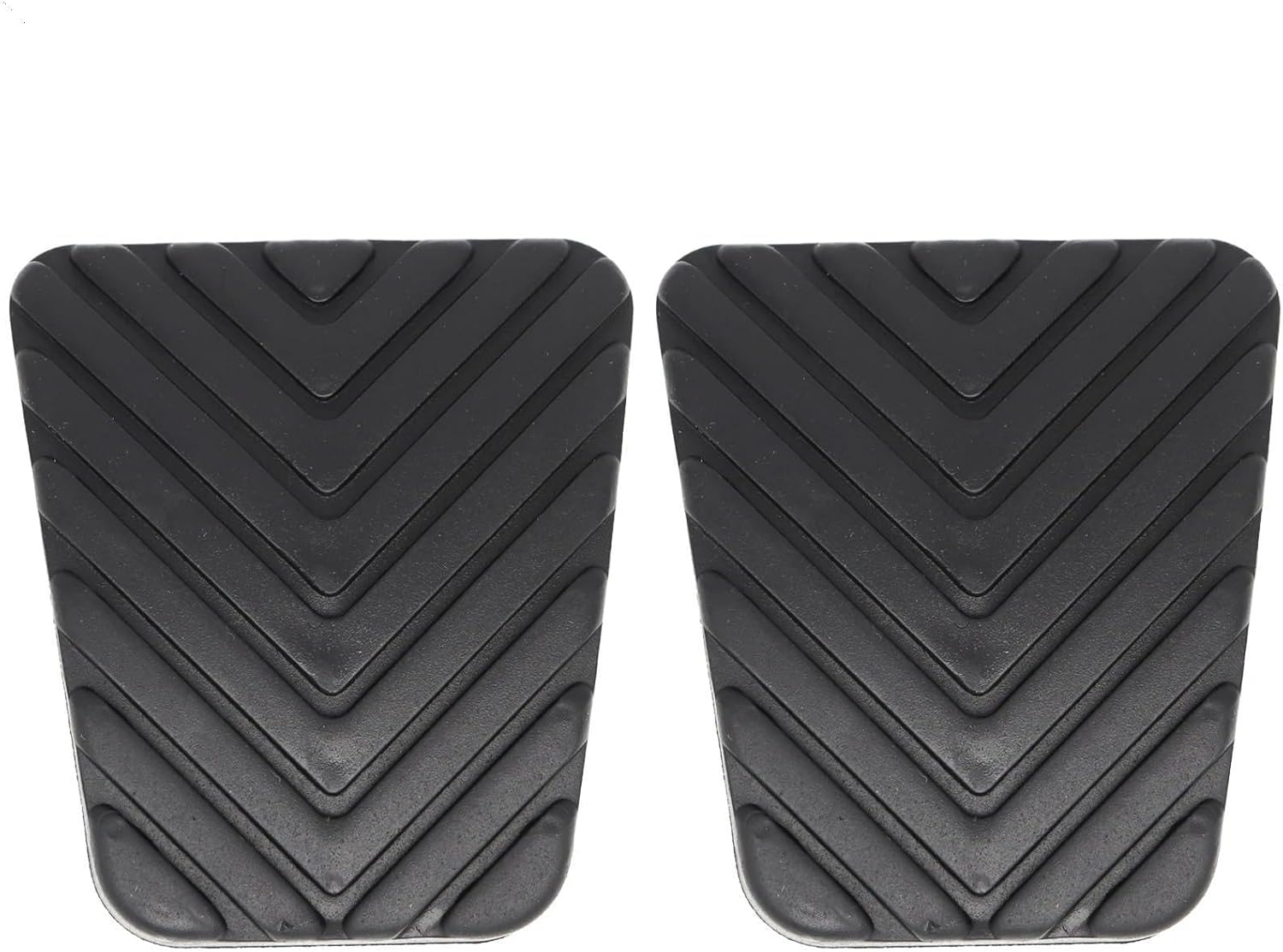 [Replacement] Clutch Foot Pedal Pad Cover for Kia for Cerato for LD for TD for YD 2004-2009 2010 2011 2012 2013 2014 2015 2016 for Forte for Sephia for Spectra (2Pc)