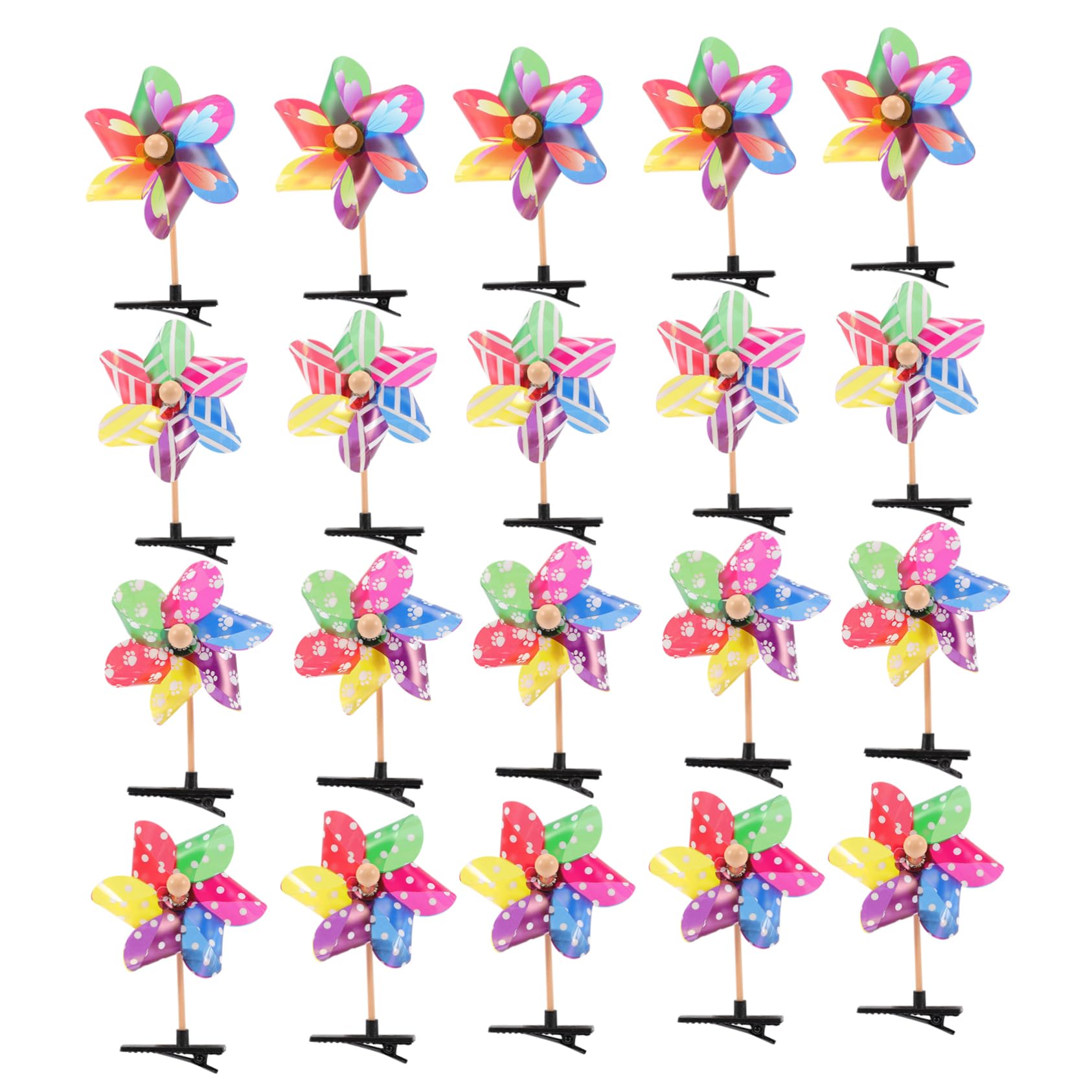 Mini pinces à cheveux en métal durables et barrettes nœuds dessin animé
