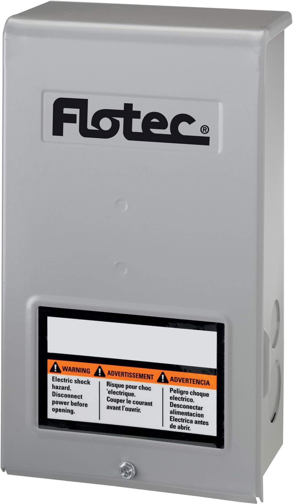 Flotec Parts2O Pentek FP217-810 Heavy Duty Submersible Well Pump Control Box, 230 V, 1/2 hp, NO 4