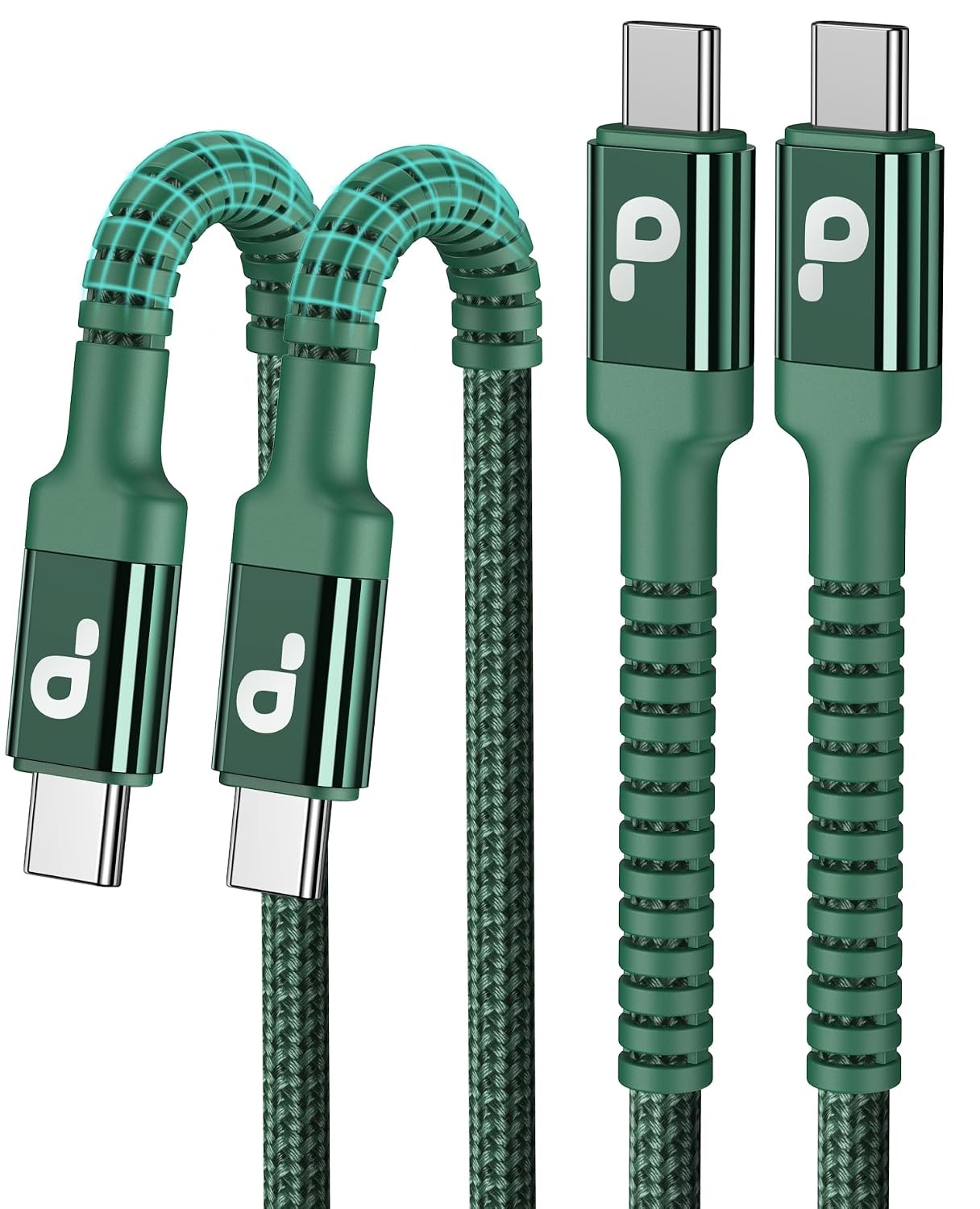 USB C Cable 6FT, 2Pack USBC to USBC Fast Charging Cable, iPhone 17 Charger