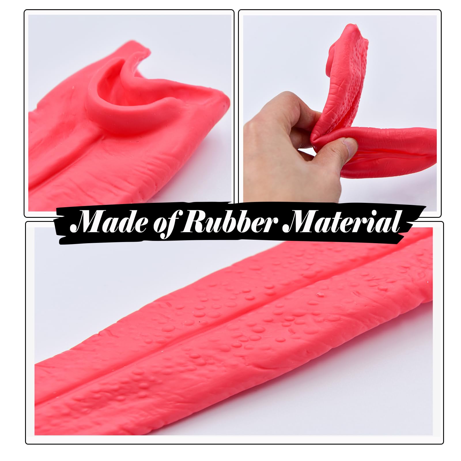 2 Pcs Halloween Fake Tongue Magic Tricks Accessories Realistic Fake Tongue Long Tongue Horrific Tongue Prop Prank Stuff