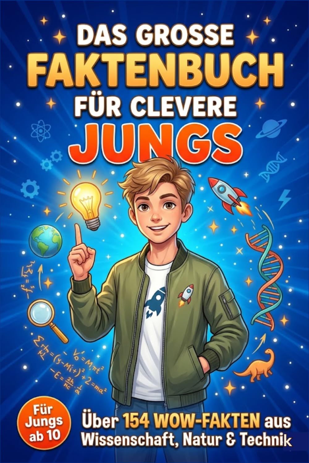 Das Grosse Faktenbuch für Clevere Jungs: Entdecke 154 verblüffende Fakten über Wissenschaft, Natur, Technologie, Geschichte und die seltsamen Wunder des Alltags