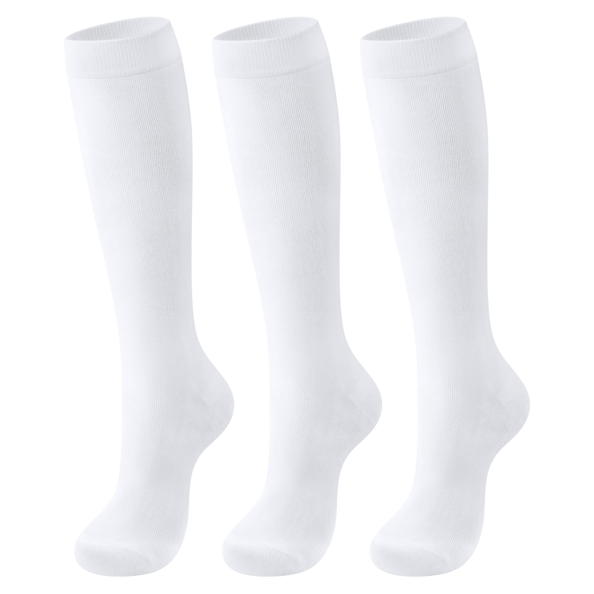CLOSEMATE Calze al Ginocchio Donna 3 Paia Calzini Cotone Calzettoni Lunghi Lunghe Elastiche