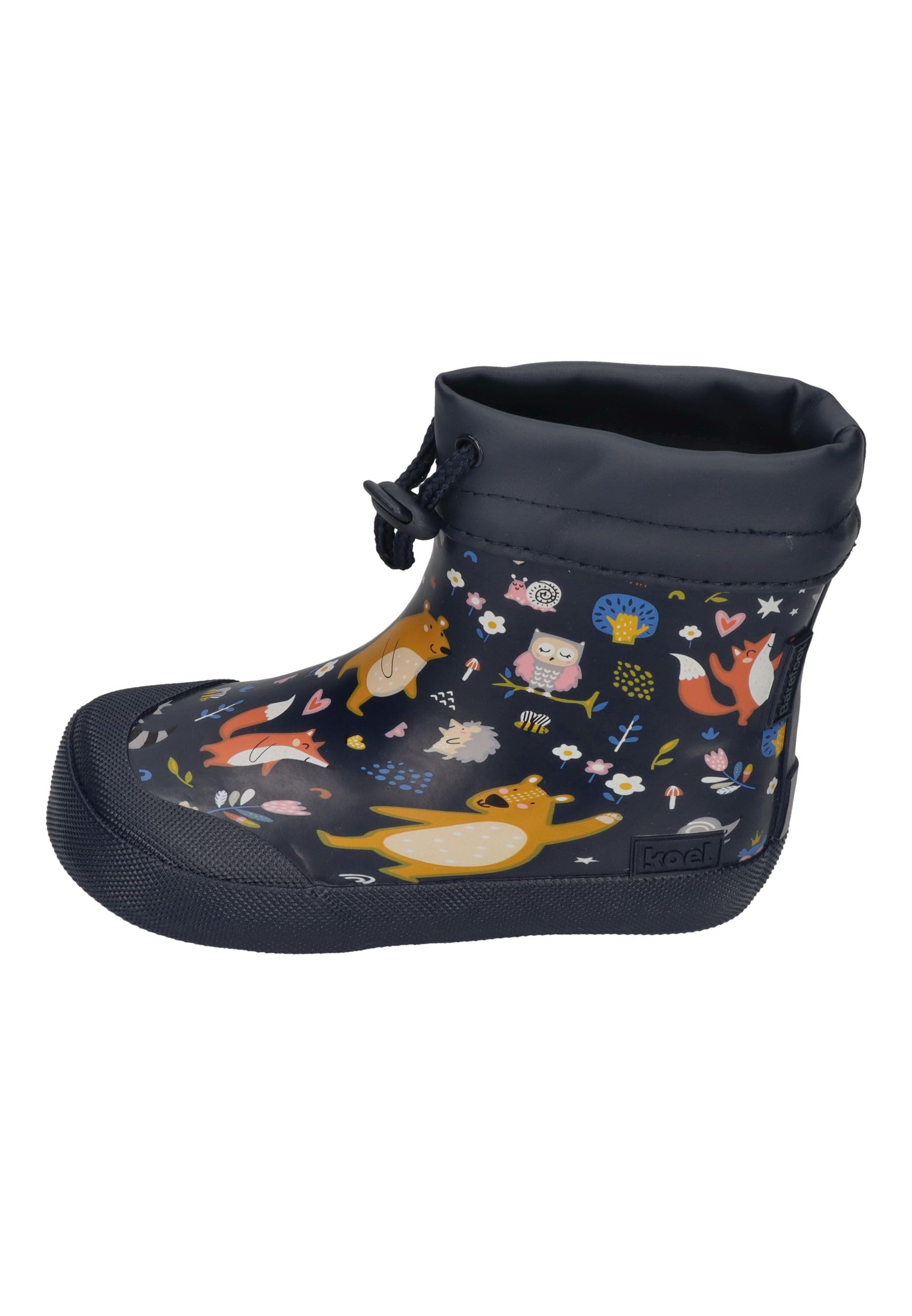 KOEL Barefoot Gummistiefel für Kleinkinder Wellies WIBI SOLID bear blue