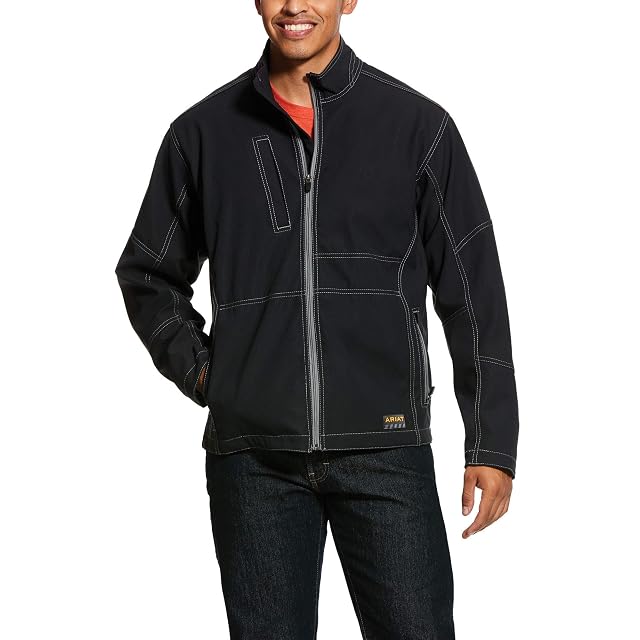 Ariat Mens Big and Tall REBAR Canvas Softshell Jacket