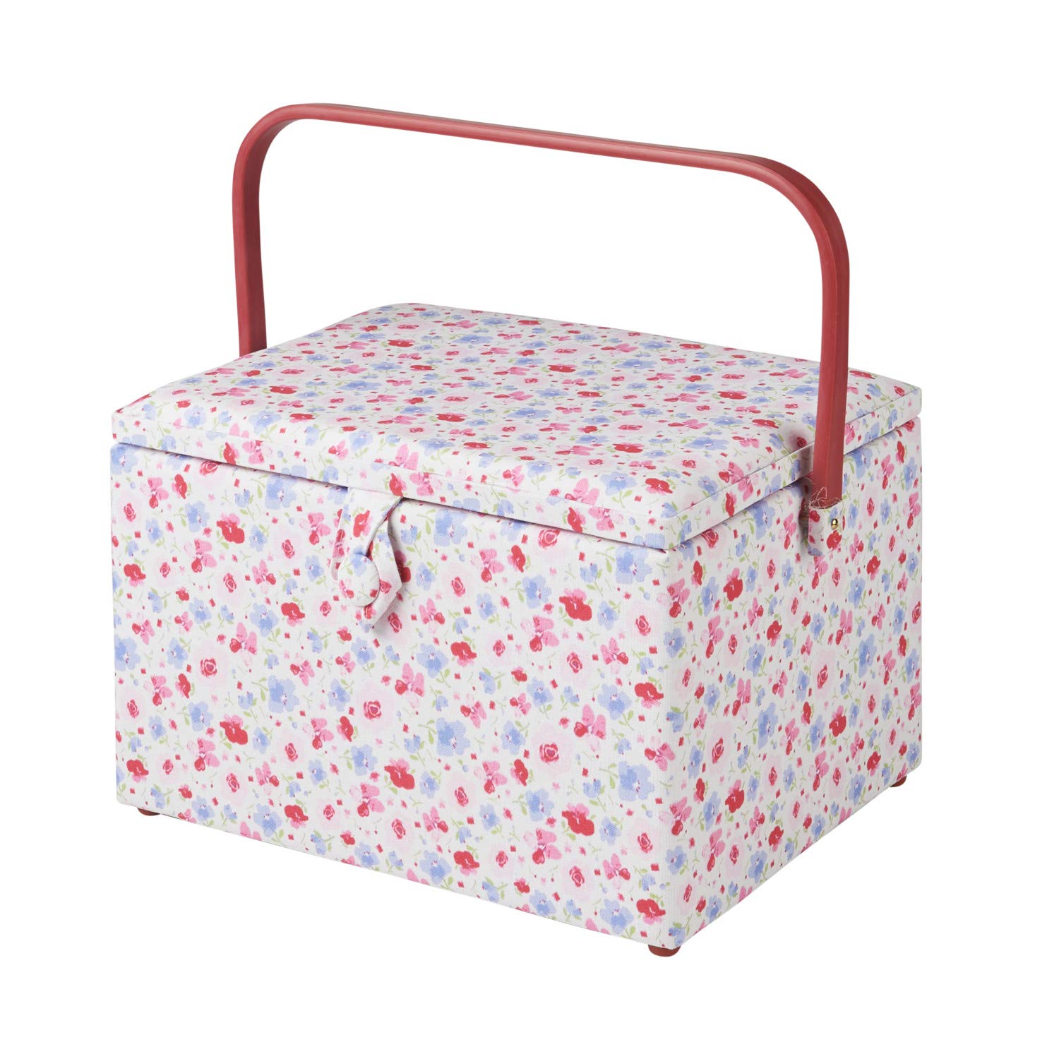 Large Sewing Basket Floral 23.5 X 31 X 20.5CmSewing Online Ga1121L from B&Q