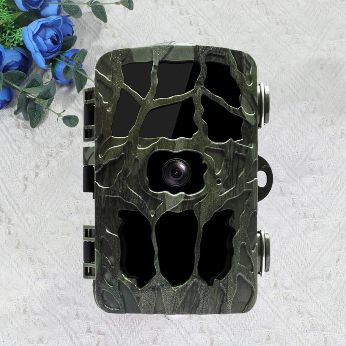 Zerodeko Cámara de Caza Cámara Infrarroja H982 Abs, Disparo Continuo, Alta Definición, Reconocimiento Nocturno, para Observación de Fauna y Uso Exterior