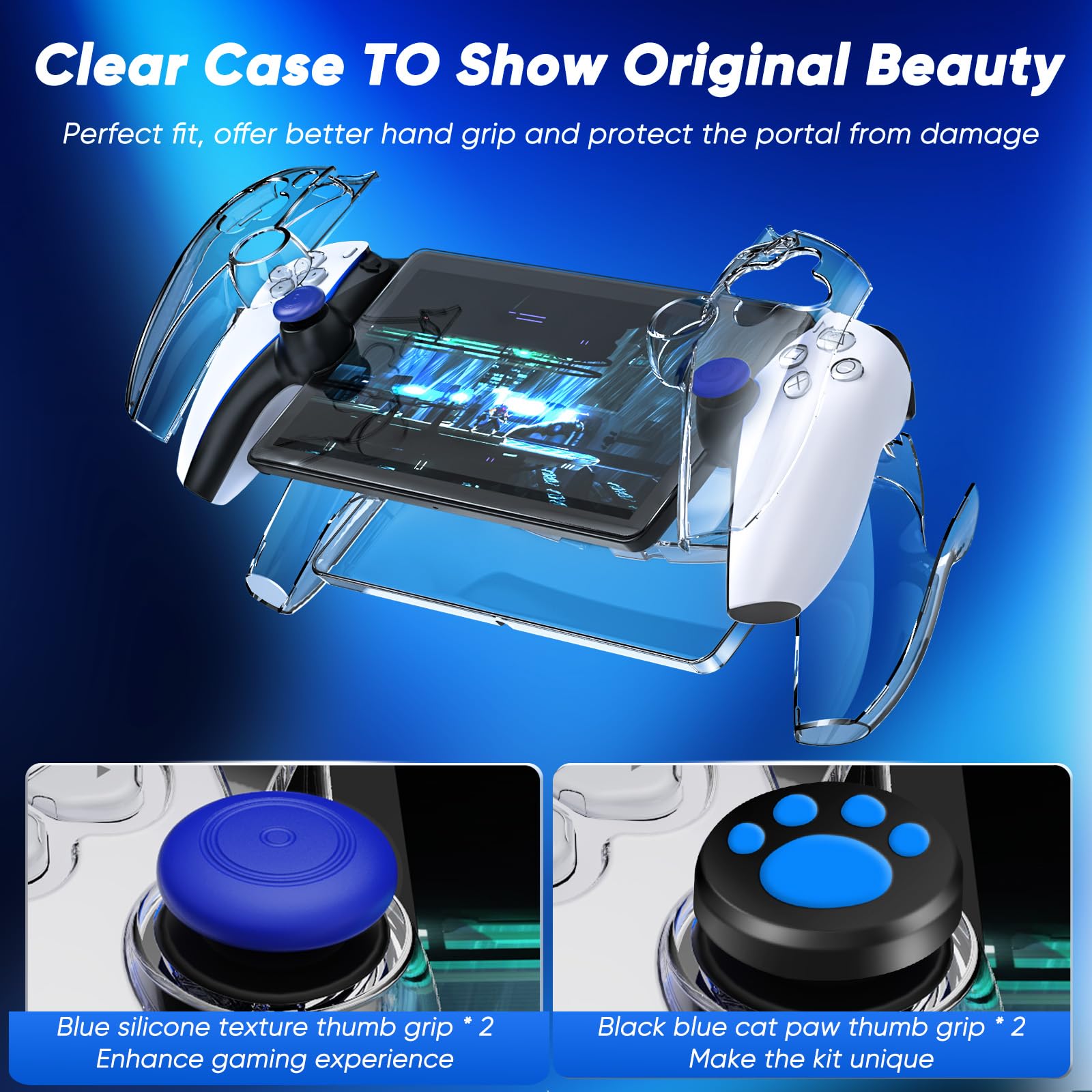 Amazon.com: Auarte 12 in 1 Accessories Set for Playstation Portal 