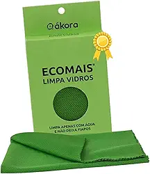 ECOMAIS PANO LIMPA VIDRO
