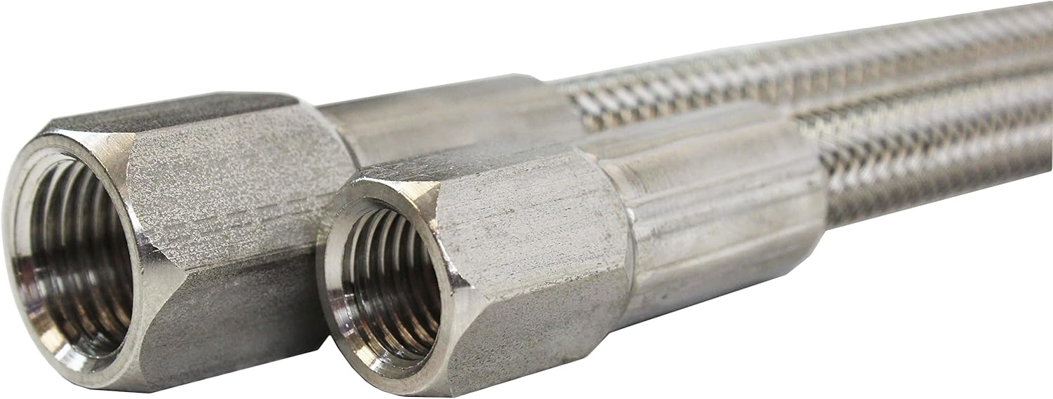 High Pressure Chemical Hose (PTFE Lined) 3/8" 37 Degree JIC x 60