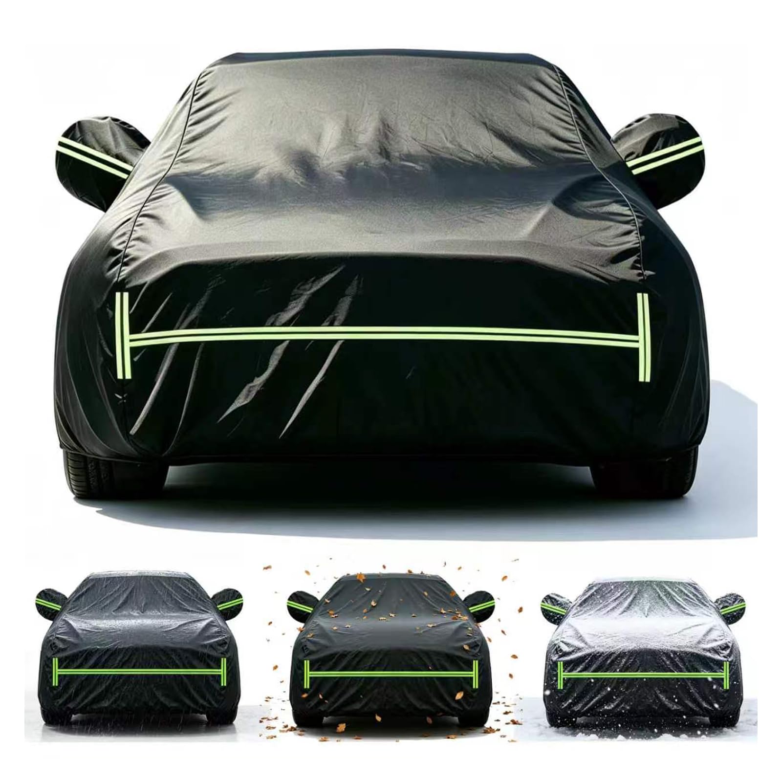 Funda Coche Impermeable para Volkswagen Golf R 8 (2023) | Funda para Coche Impermeable Respirable, Antipolvo, Protección Solar para Todo Tipo de Clima Cubierta Completa h715