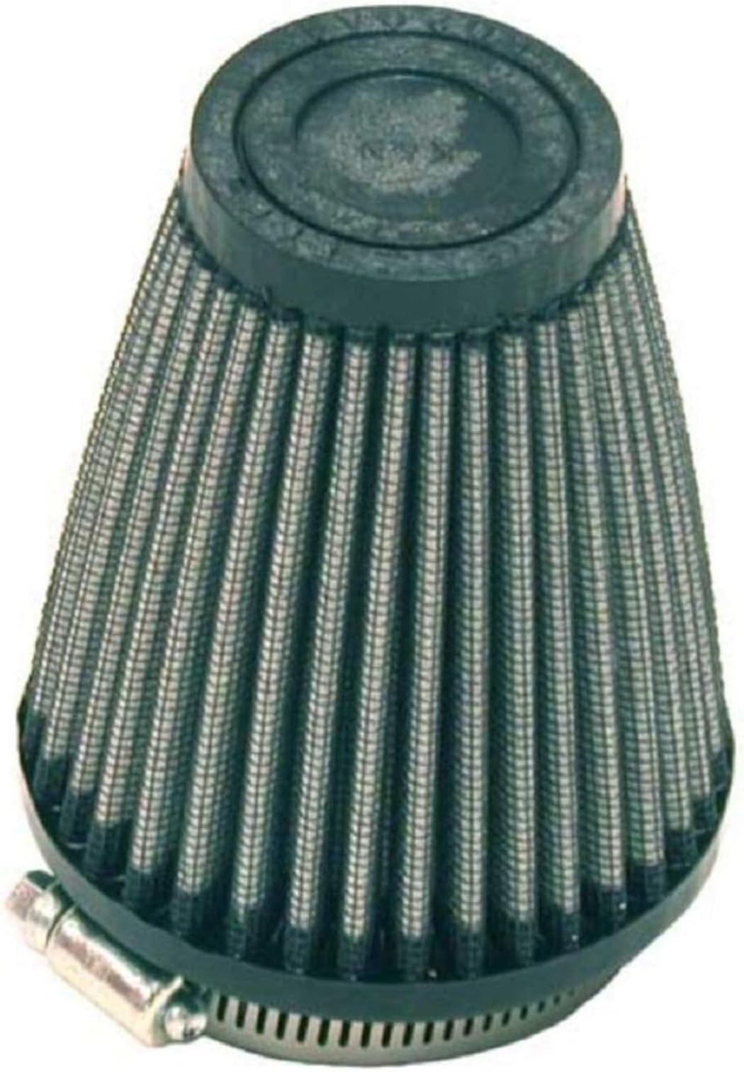 K&N High-Flow Original Lifetime Universal Clamp-On Air Filter: High Performance, Premium, Washable: Flange Diameter: 2.25 In, Filter Height: 4 In, Flange Length: 0.625 In, Shape: Round Tapered, R-1260