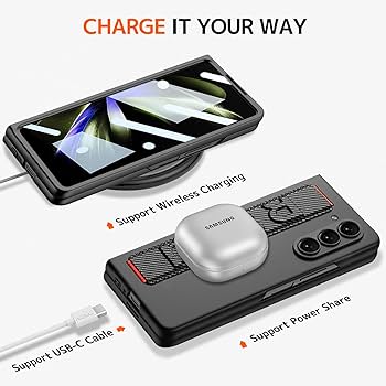 Amazon.co.jp: NINKI適応Galaxy Z Fold 6 ケース PC製 (SC-55E
