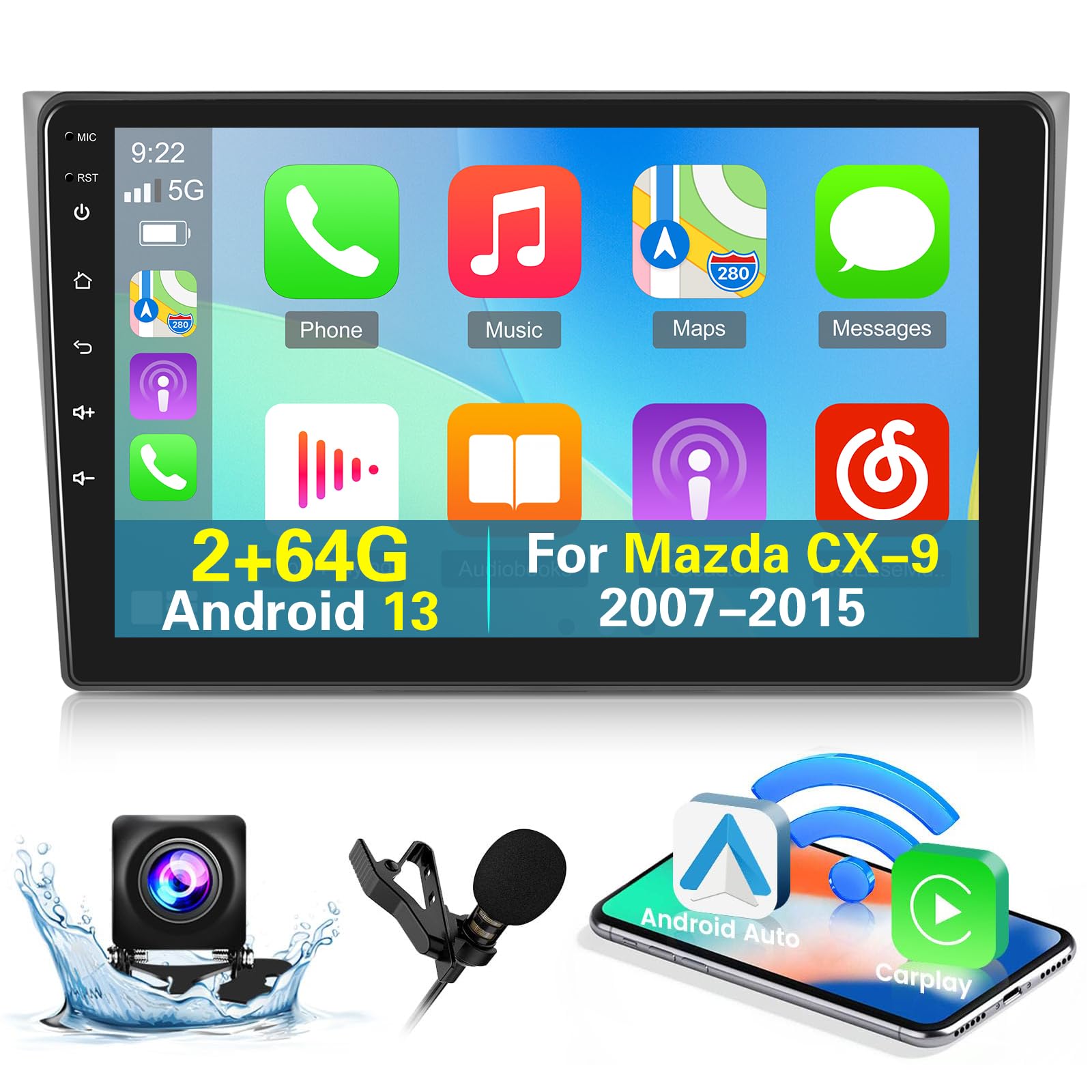 Car Androidタブレット 4K解像度対応 Car Androidタブレット 4K解像度対応