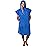COR Surf Poncho Changing Towel Robe with Hood and Front Pocket | Thick Quick Dry Microfiber Wetsuit Poncho Towel for Surfing Beach Pool Swim (Medium-Blue)