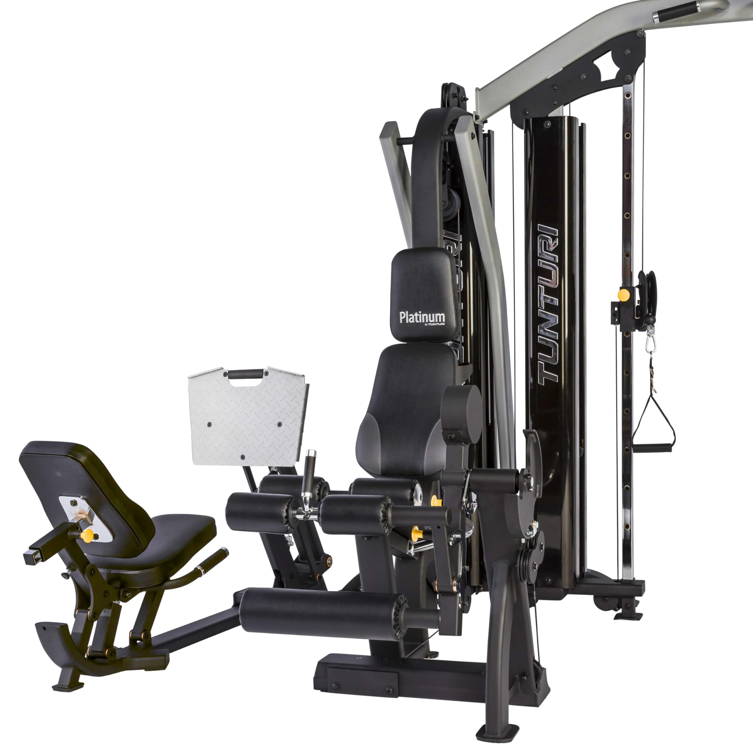 Platinum 4in1 - Beinpresse einstellbar - Kraftstation - Geeignet für den privaten und professionellen Gebrauch