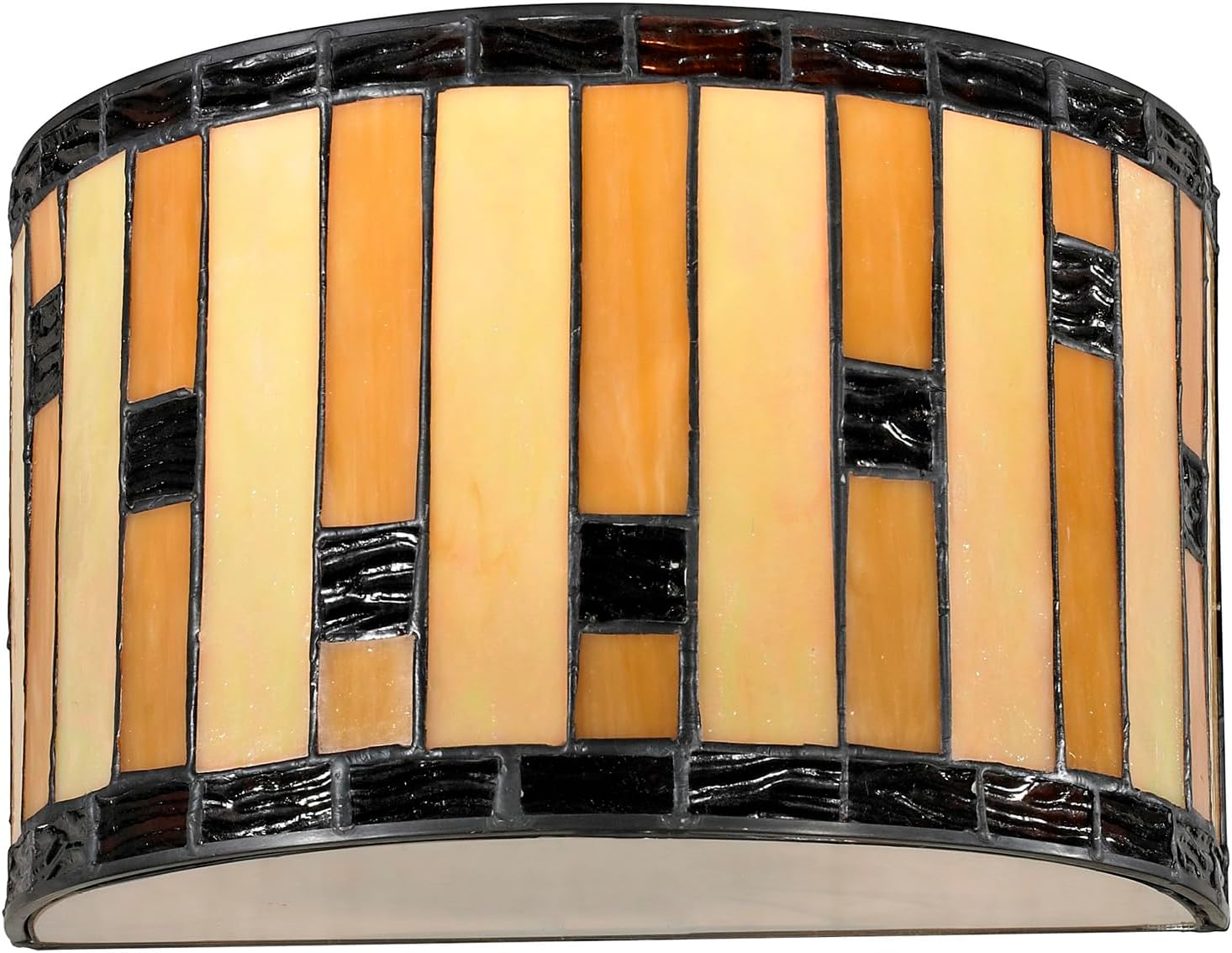 Dale Tiffany STW13014 Mojave Tiffany Wall Sconce, Black