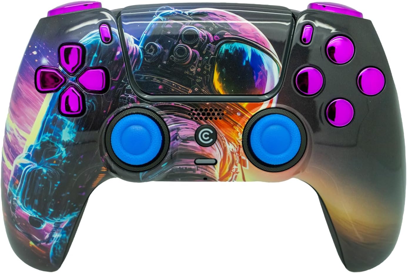 Custom Controllerzz Wireless Controller Compatible with PS5 - Multiple Designs Available (Jokester)