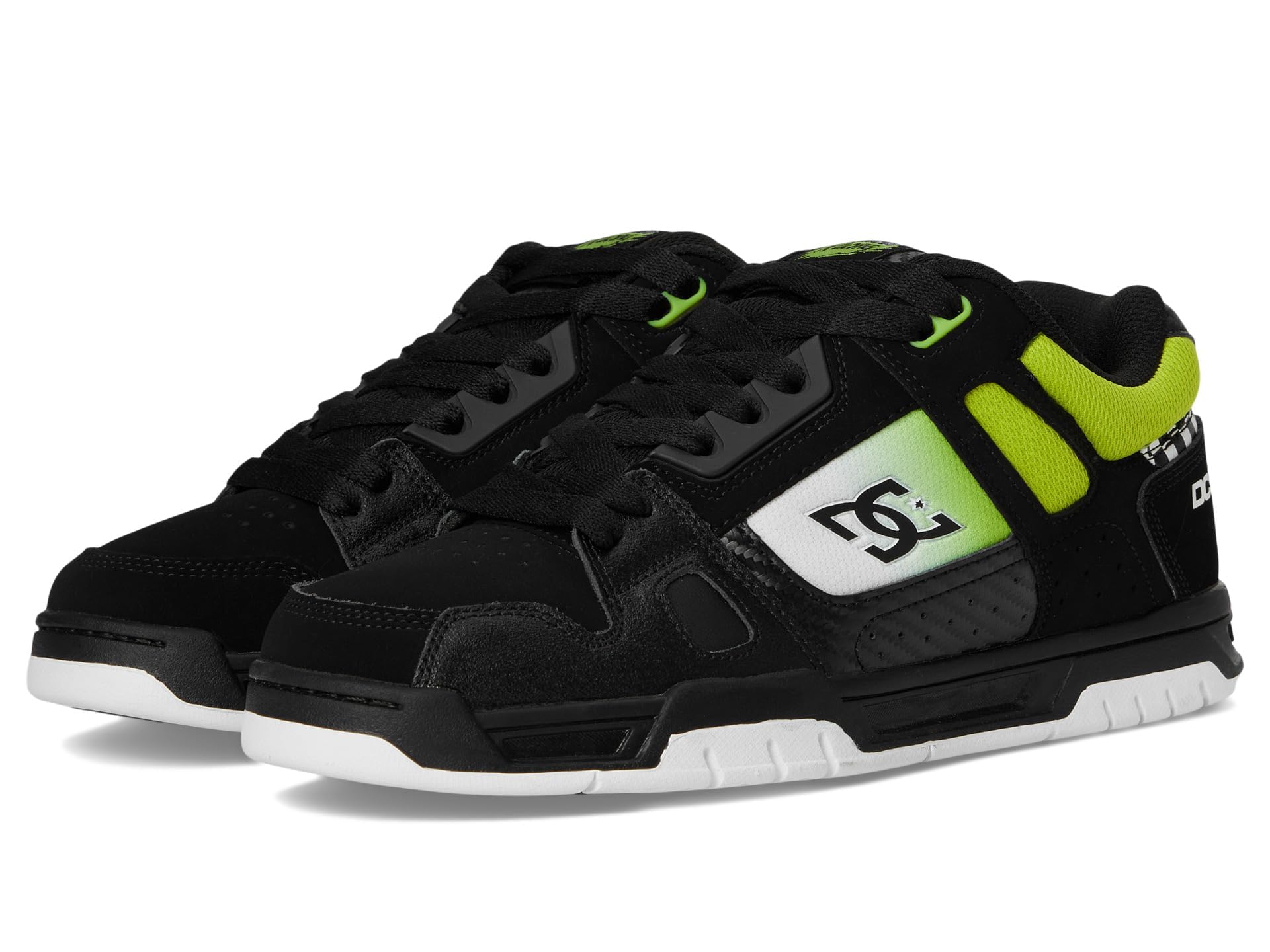 DC Men's STAG SE Skate Shoe, Black, 10.5