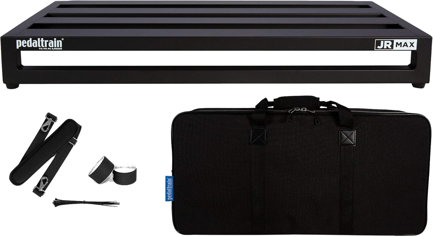 Pedaltrain JR MAX 28-inch x 12.5-inch Pedalboard with Soft Case