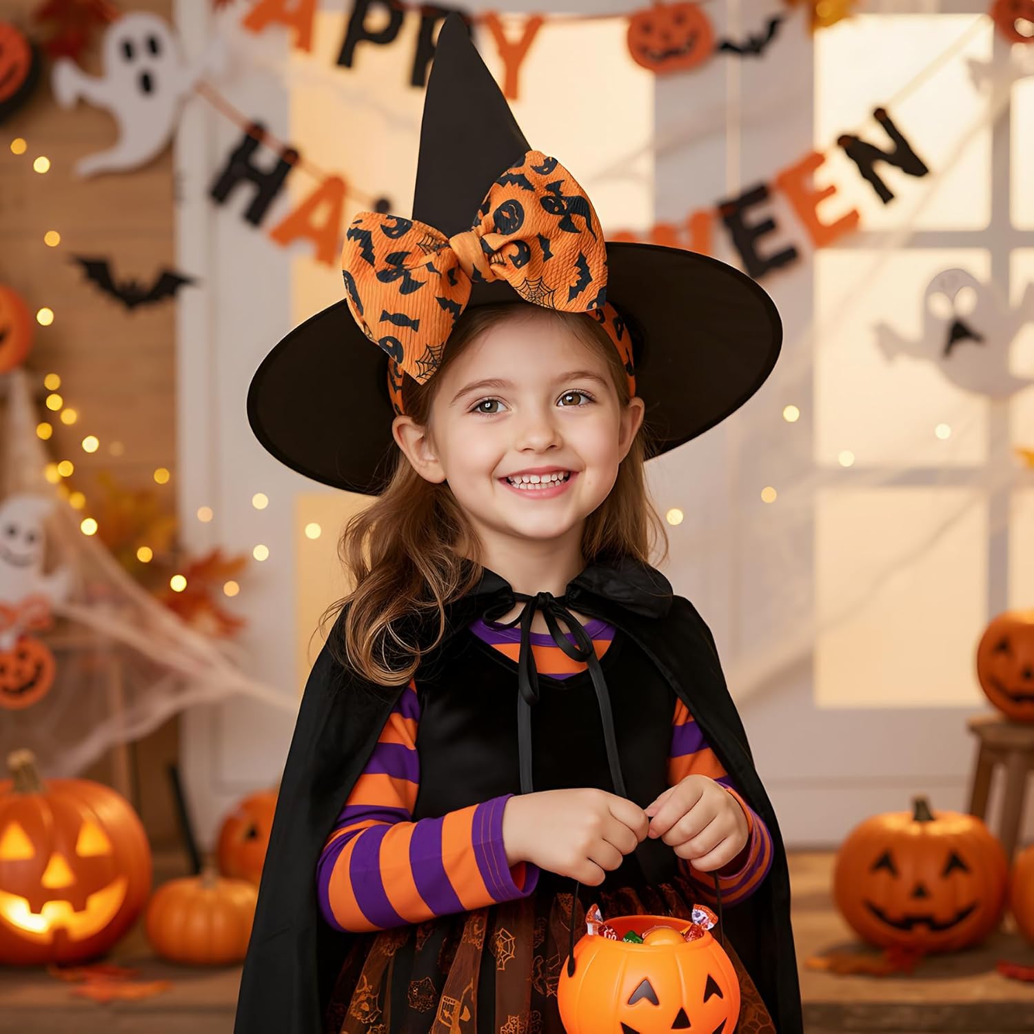 ハロウィン ベビー ガール リボン