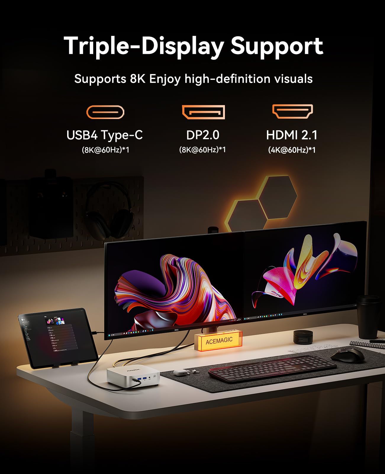 Amazon.co.jp: ACEMAGIC ミニゲーミングPC AMD Ryzen 7 8745HS 32GB
