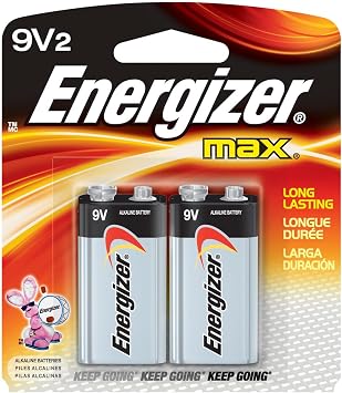 Energizer 9V Alkaline Battery
