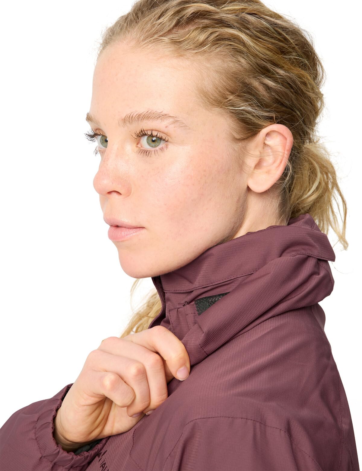 VAUDE Chaqueta de ciclismo para mujer, impermeable, resistente al viento y transpirable