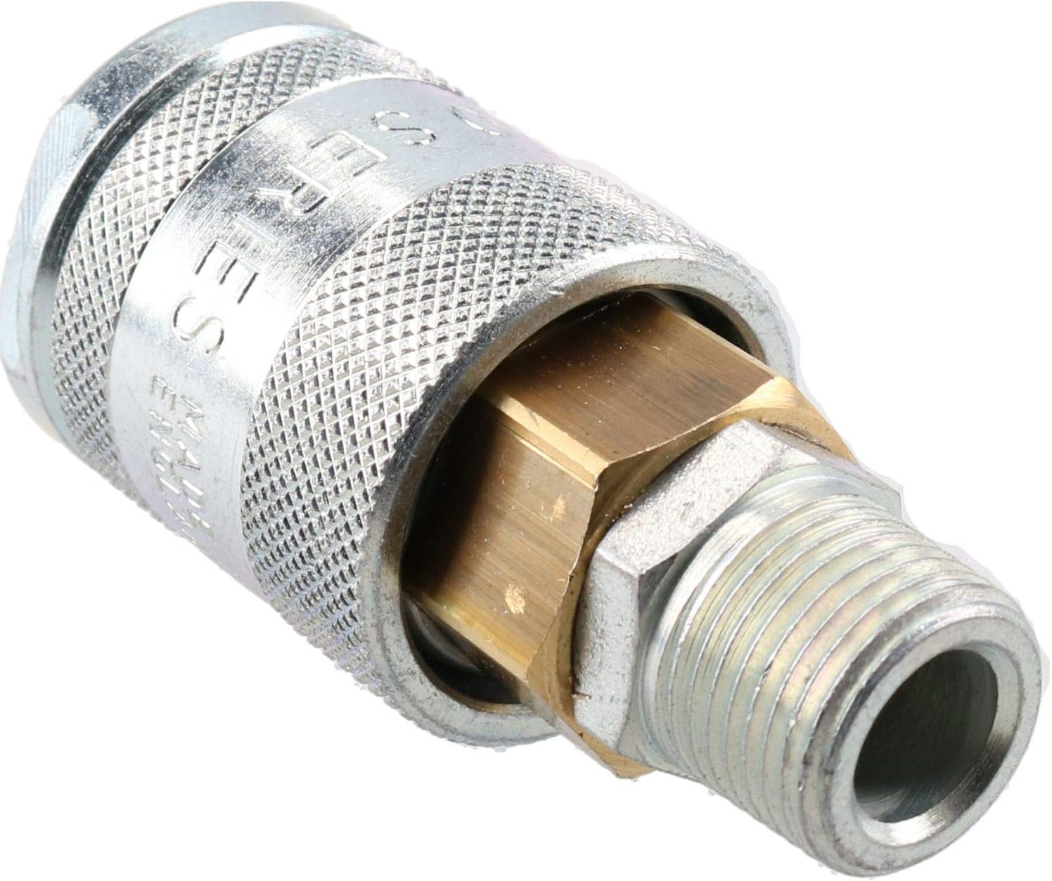 PCL 60 Series Female Coupler 3/8" BSP Male Thread & Adaptor Male Air Fittings