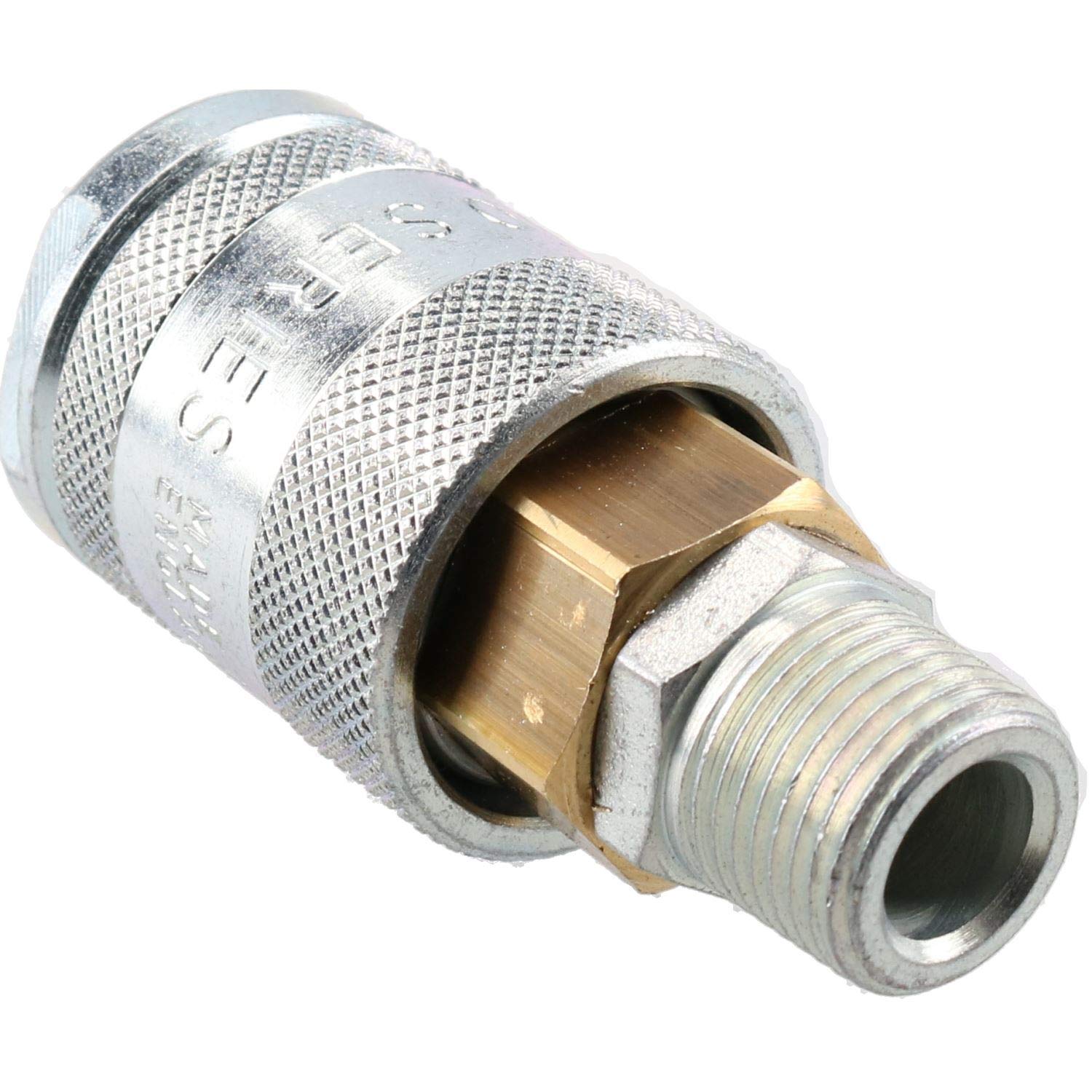 PCL Acoplador hembra 3/8" BSP rosca macho y adaptador macho Racores aire