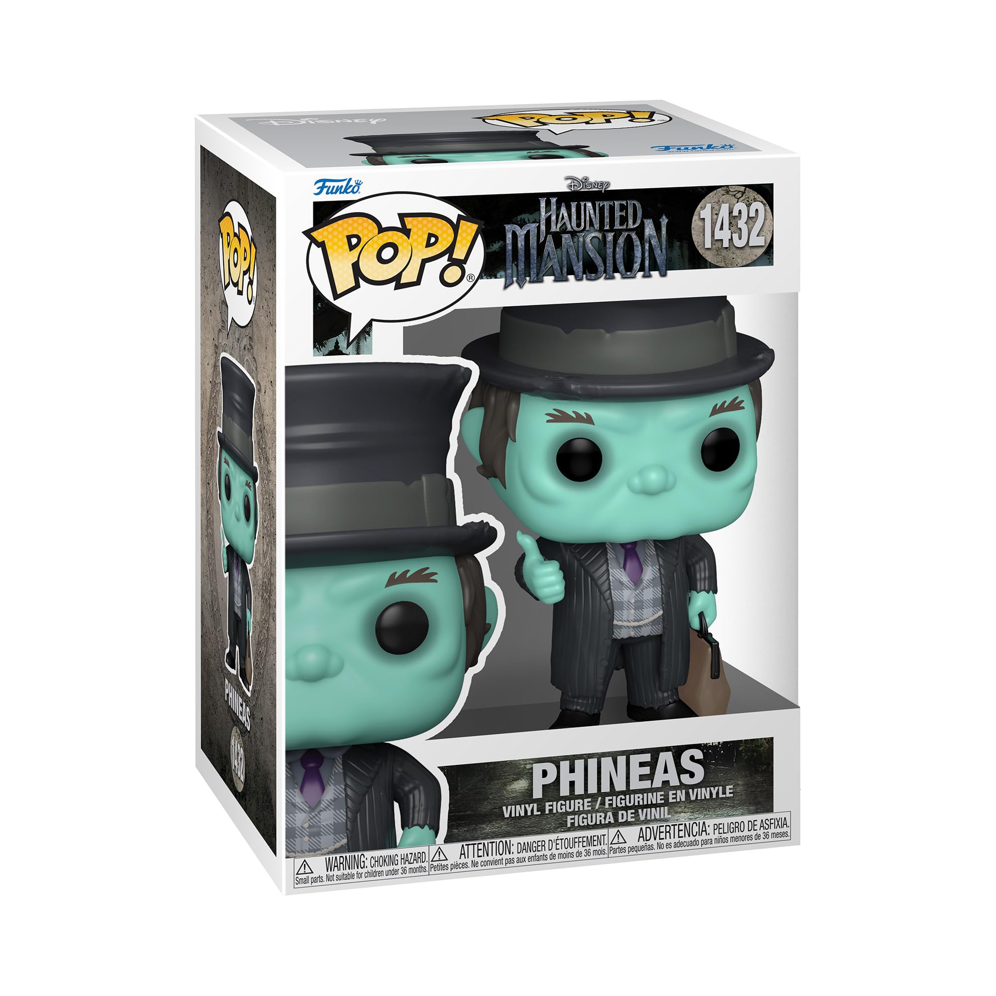 Amazon.com: FUNKO POP! DISNEY: Haunted Mansion (Movie) - Phineas