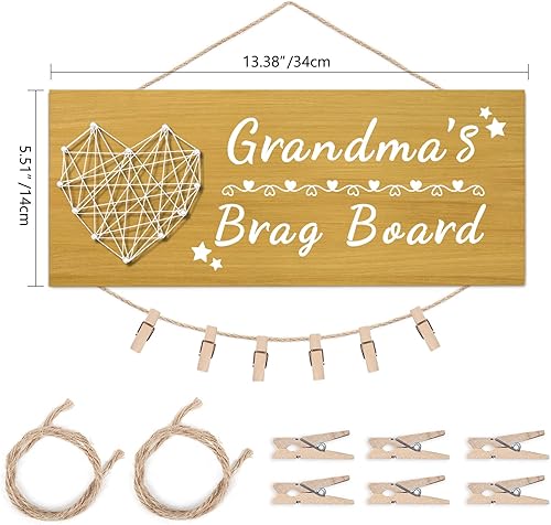 Miniatura 9 de Regalos de Navidad para la abuela la abuela el portarretratos de los nietos para cumpleaños día de la madre Acción de Gracias San Valentín Navidad