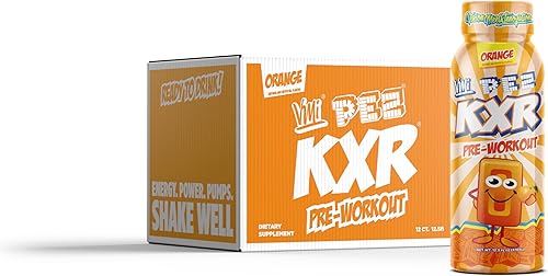 Miniatura 8 de VMI Sports KXR High Stimulant Pre-Workout Energy Ready to Beber 400 mg de cafeína, 0.16 oz de citrulina, 0.12 oz de beta-alanina  Delicioso -