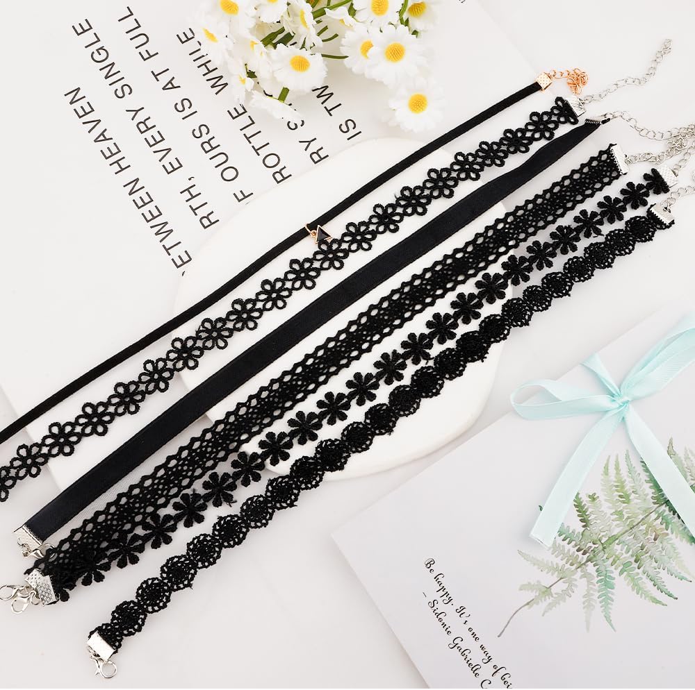 Choker Necklace for Women, Choker Necklaces for Woman, Black Choker, Chokers for Women