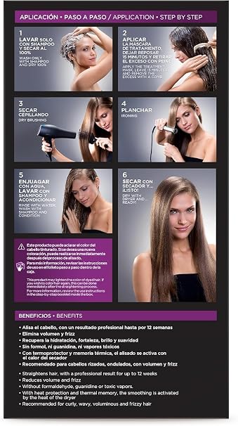 Kativa Keratin Smoothing Brazilian Xpress by Keratin without Formula - Pack of 2