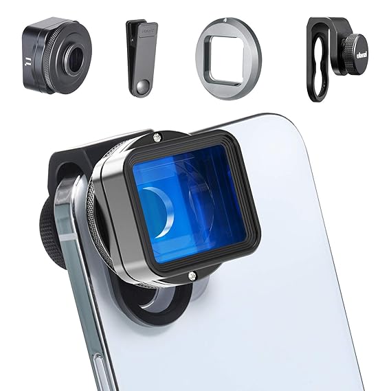 Anamorphic Phone Camera Lens for iPhone ULANZI 1.55XT Filmmaking