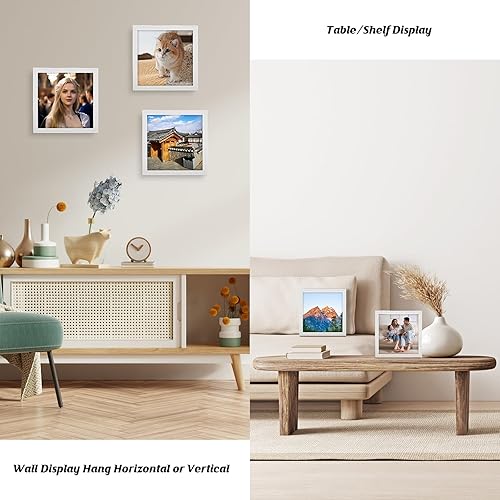 Vista 182 de Marco gris rústico de 18 x 24 pulgadas, marco para póster de 18 x 24 pulgadas, color gris envejecido, grande, retro, natural, 24 x 18 pulgadas