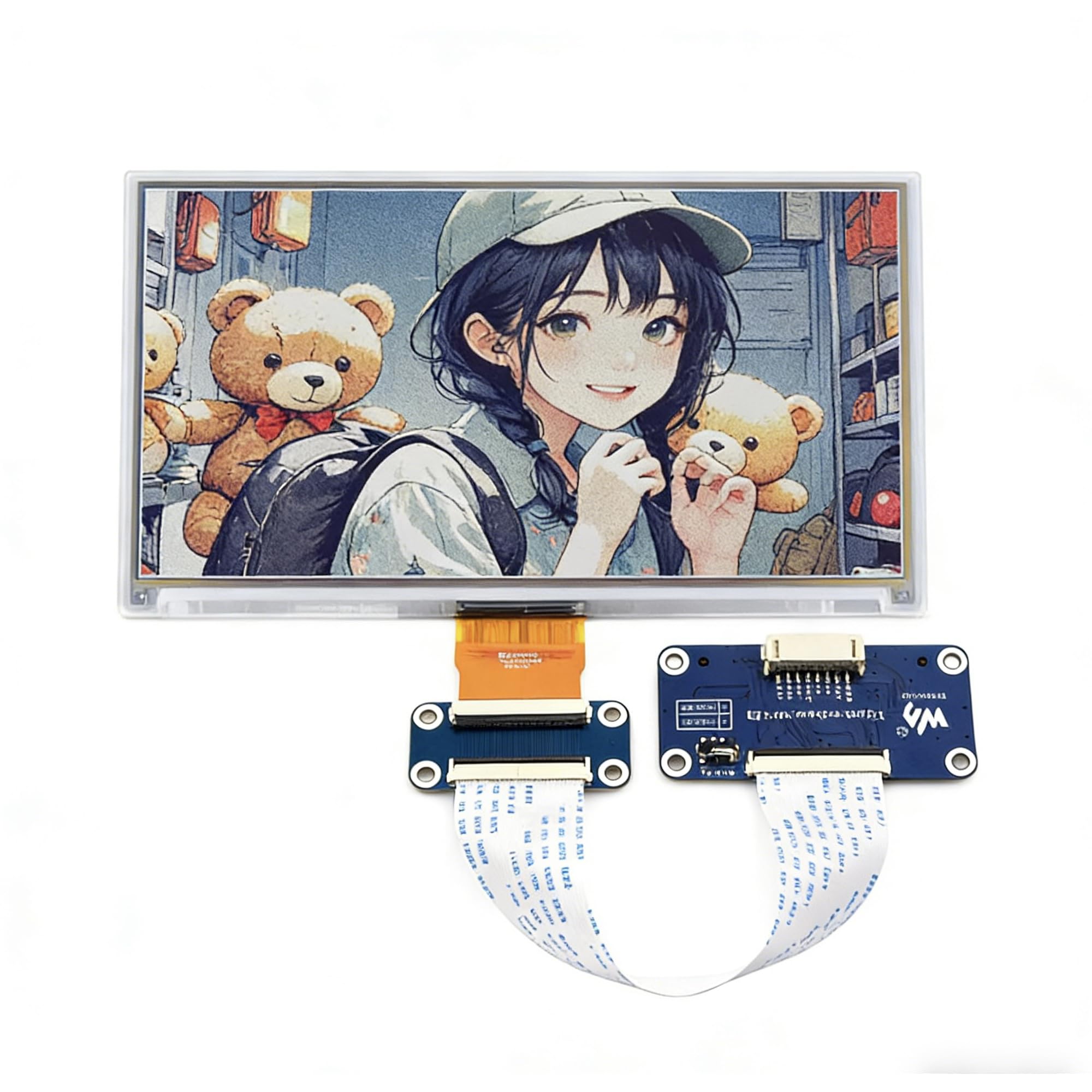 Amazon.co.jp: 7.3インチ SPI フルカラー Full-Color 電子ペーパー