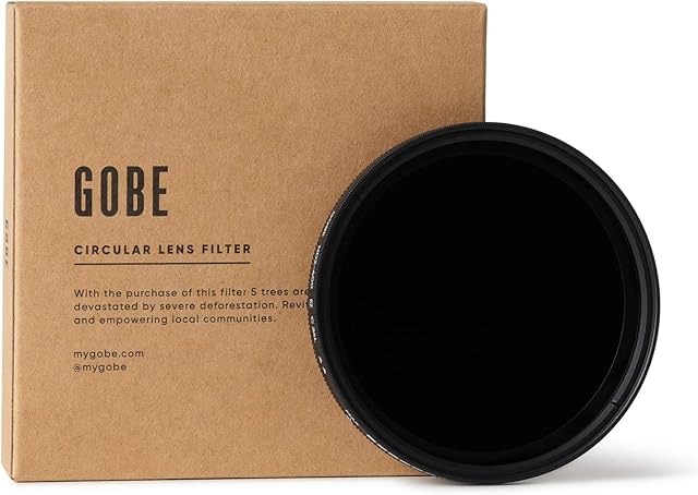 Gobe 62mm ND2-400 Variable ND Lens Filter (2Peak)