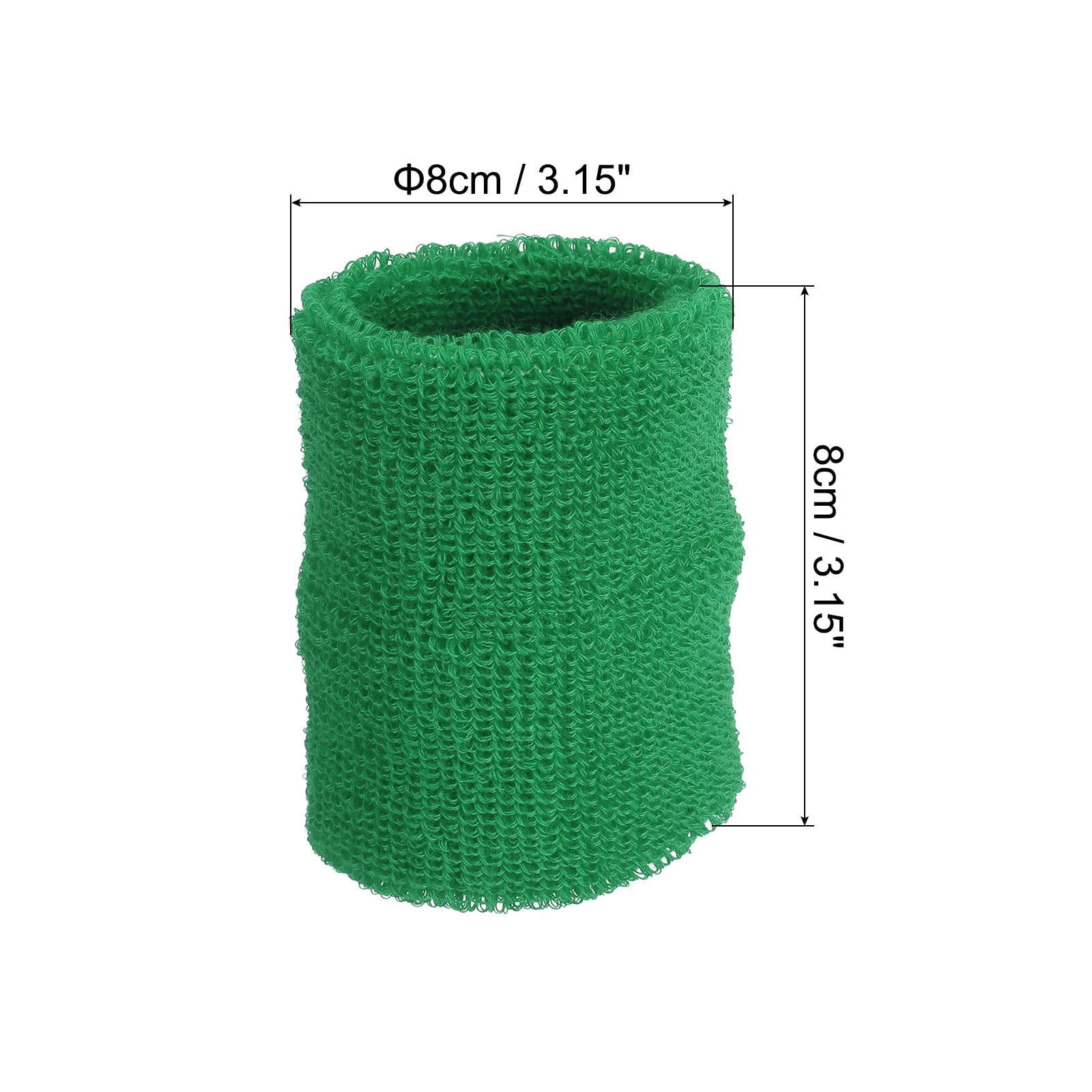 PATIKIL Braccialetti sportivi, in spugna di cotone assorbente, per tennis, basket, allenamento, corsa