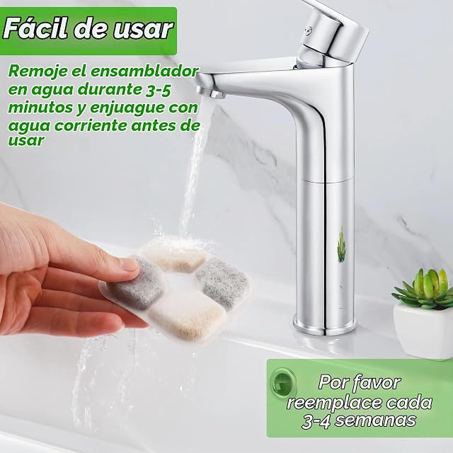 Foto 6 de 7 de Foydream 20 Piezas Filtros para Fuente de Gatos con 4 Mangueras, Filtro de Agua con Carbón Activado para Gatos