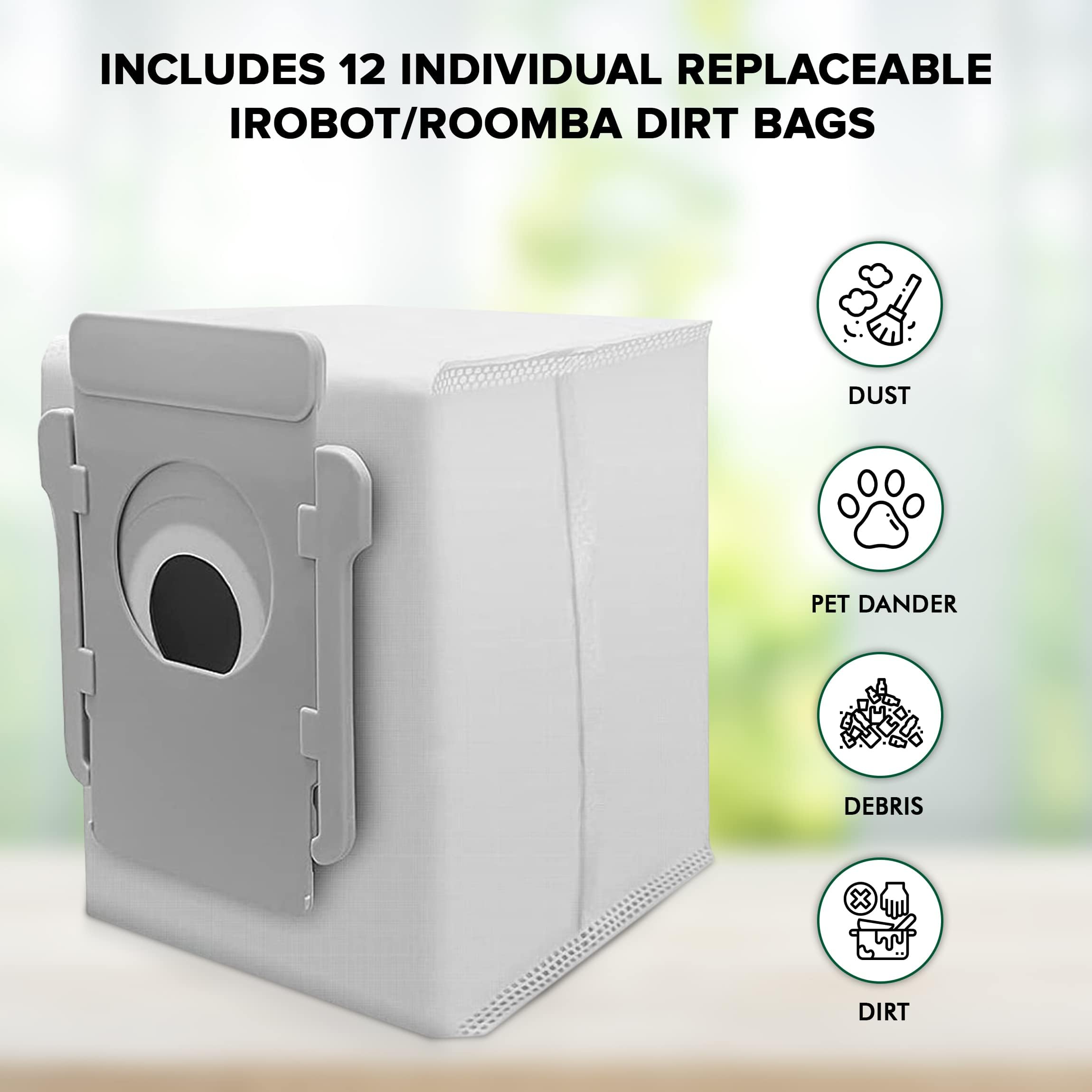 Amazon.co.jp: HOUSEHOLDNEED 交換用掃除機バッグ 10個パック iRobot