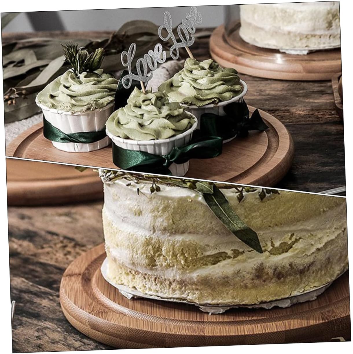 Glass Cake Cover with Large Tray, Food Protecting Dome for Dessert Display and Dust Preservation, Household Glass Food Cover for Pastry and Bread Serving