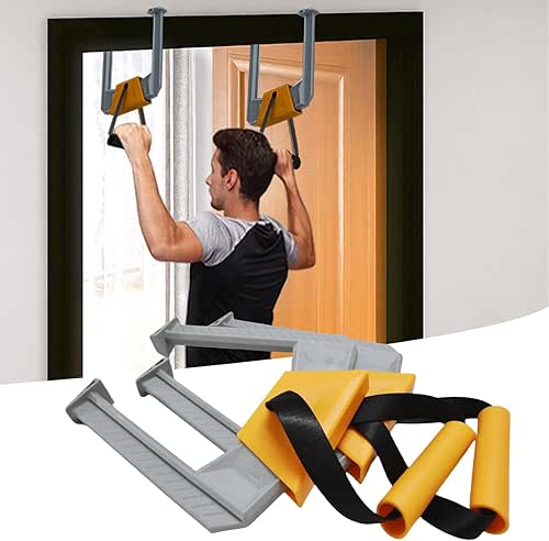 Portable Pull Up Bar - Adjustable Doorway Home Gym with