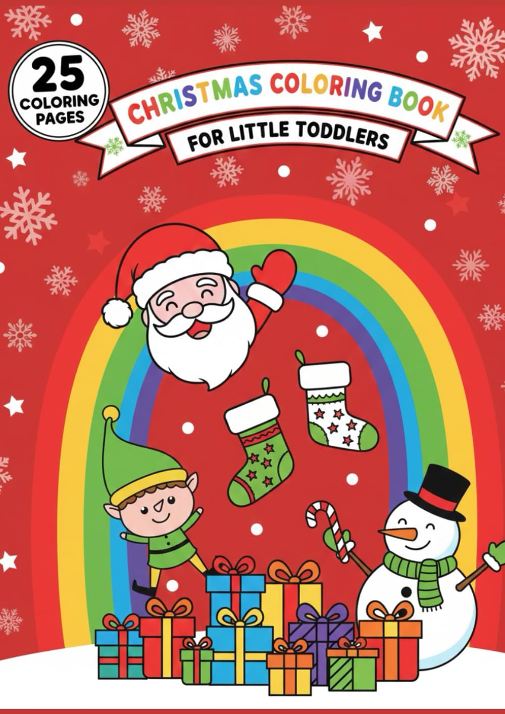 Christmas Coloring Book: For Little Toddlers