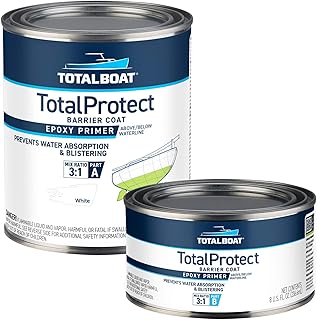 TotalBoat TotalProtect Epoxy Barrier Coat System (White, Quart)